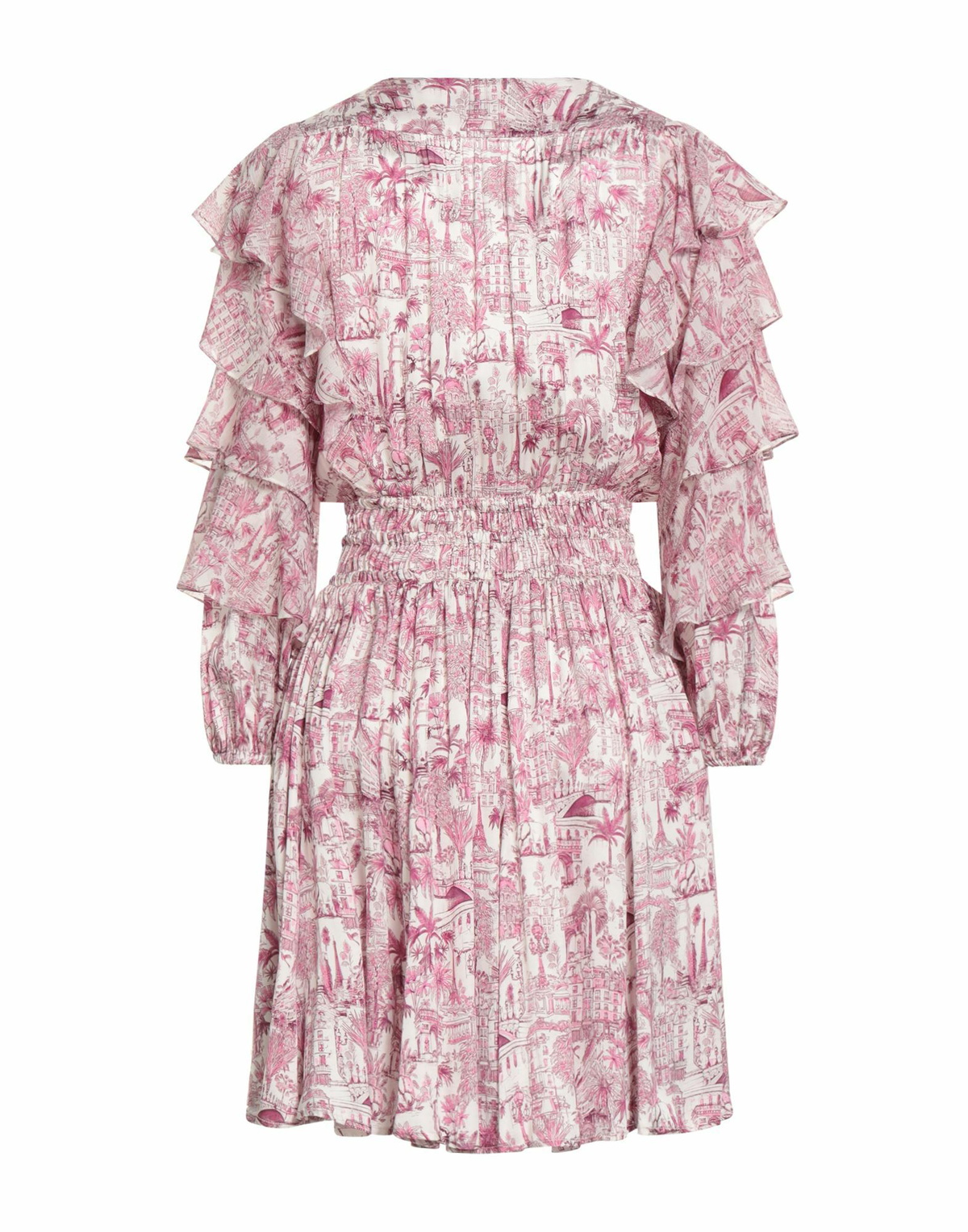 Maje Womens Mini dress Mauve