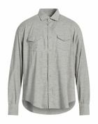 Eleventy Mens Shirt Light in Grey