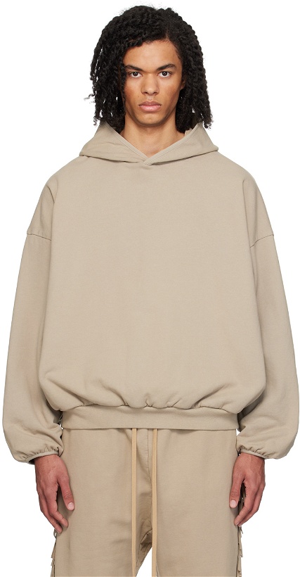 Photo: Fear of God Gray Patch Hoodie