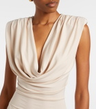 Wardrobe.NYC Draped jersey minidress