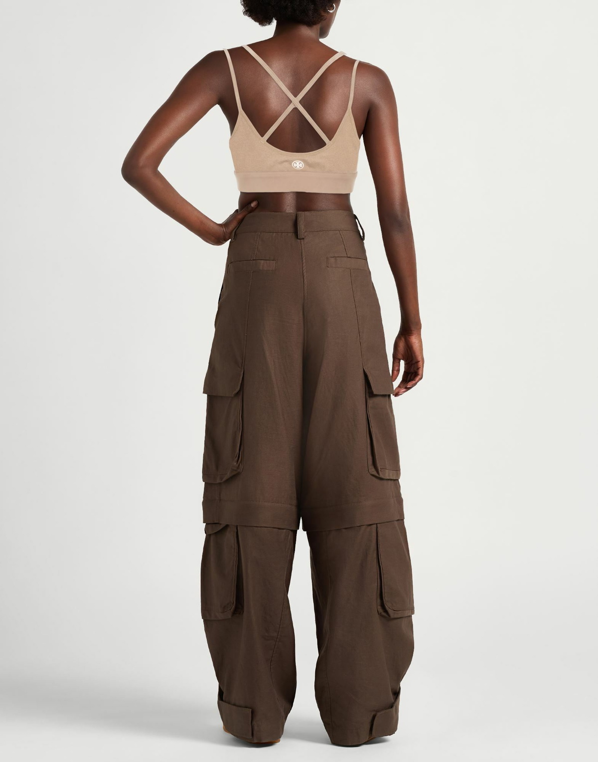 Tory Sport Womens Top in Beige