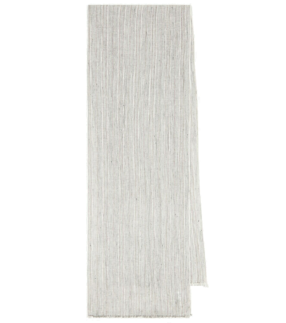 Brunello Cucinelli Women's Linen Lurex Scarf VANILLE main image 1