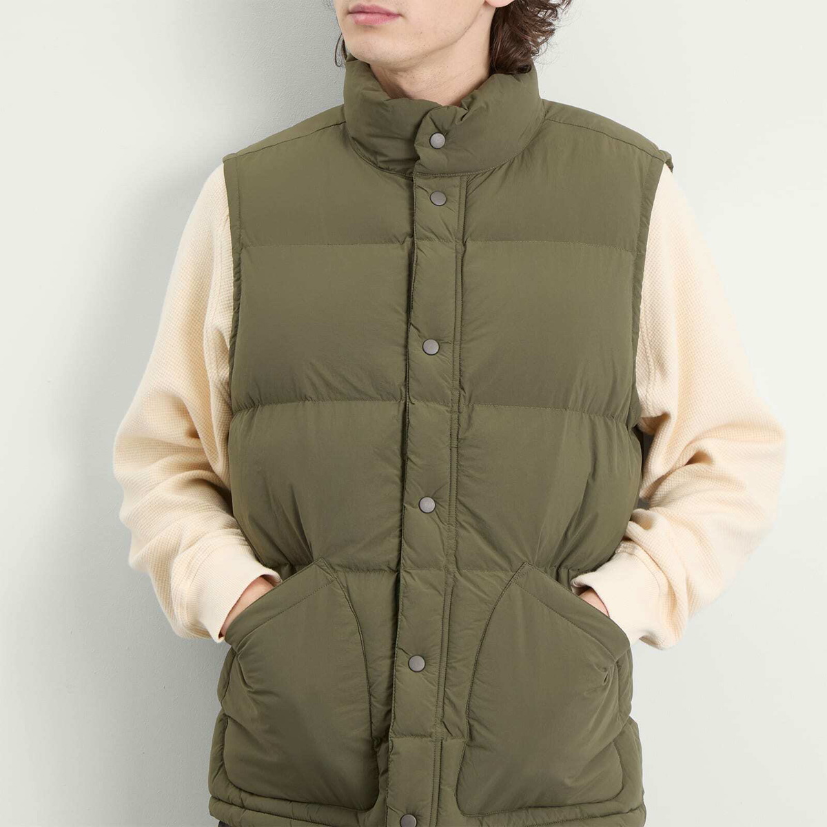 Kestin Men's Pathhead Puffer Vest in Dark Olive