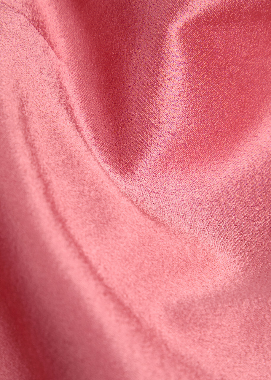 Alice + Olivia Billie Satin Blazer Pink