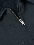 Les Tien - Cotton-Jersey Zip-Up Jacket - Black