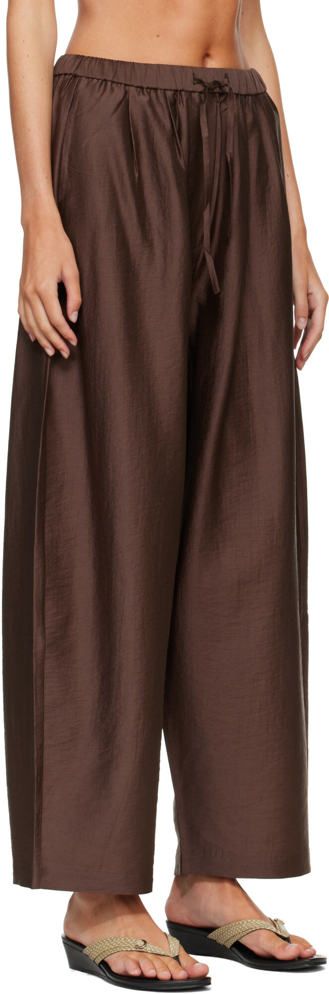 Cordera Brown Maxi Trousers