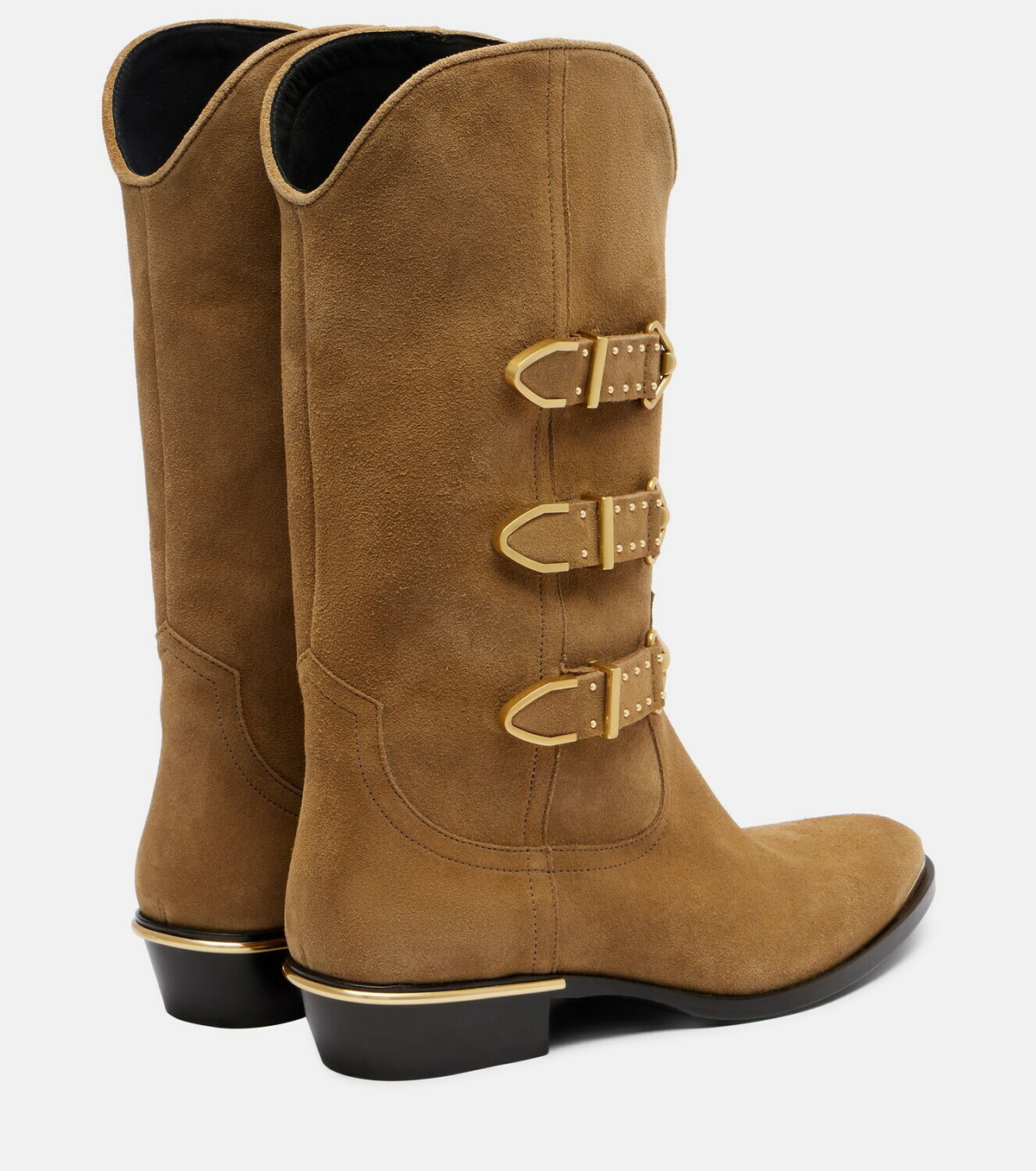 Isabel Marant Mexia 35 suede cowboy boots