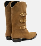 Isabel Marant Mexia 35 suede cowboy boots