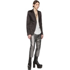 Rick Owens Black Extreme Soft Blazer