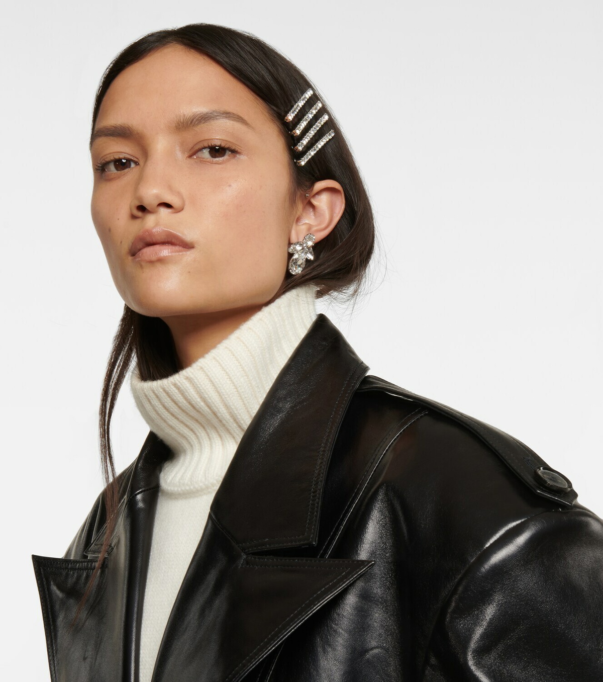 Jennifer Behr Gwen set of four embellished barrettes Jennifer Behr