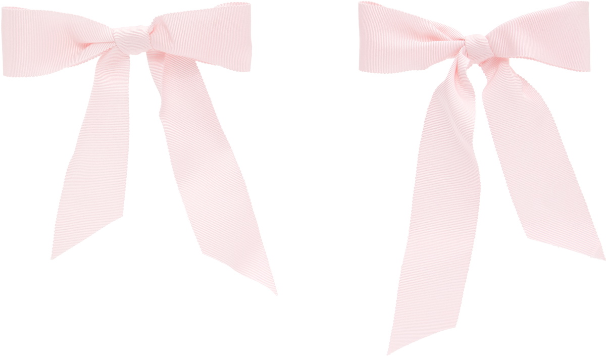 D'heygere Pink Bow Earrings