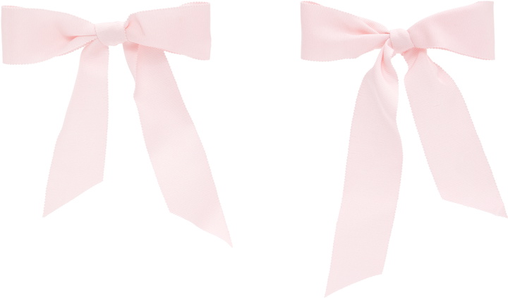 Photo: D'heygere Pink Bow Earrings
