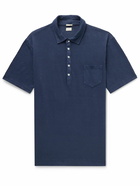 Massimo Alba - Wembley Linen-Piqué Polo Shirt - Blue