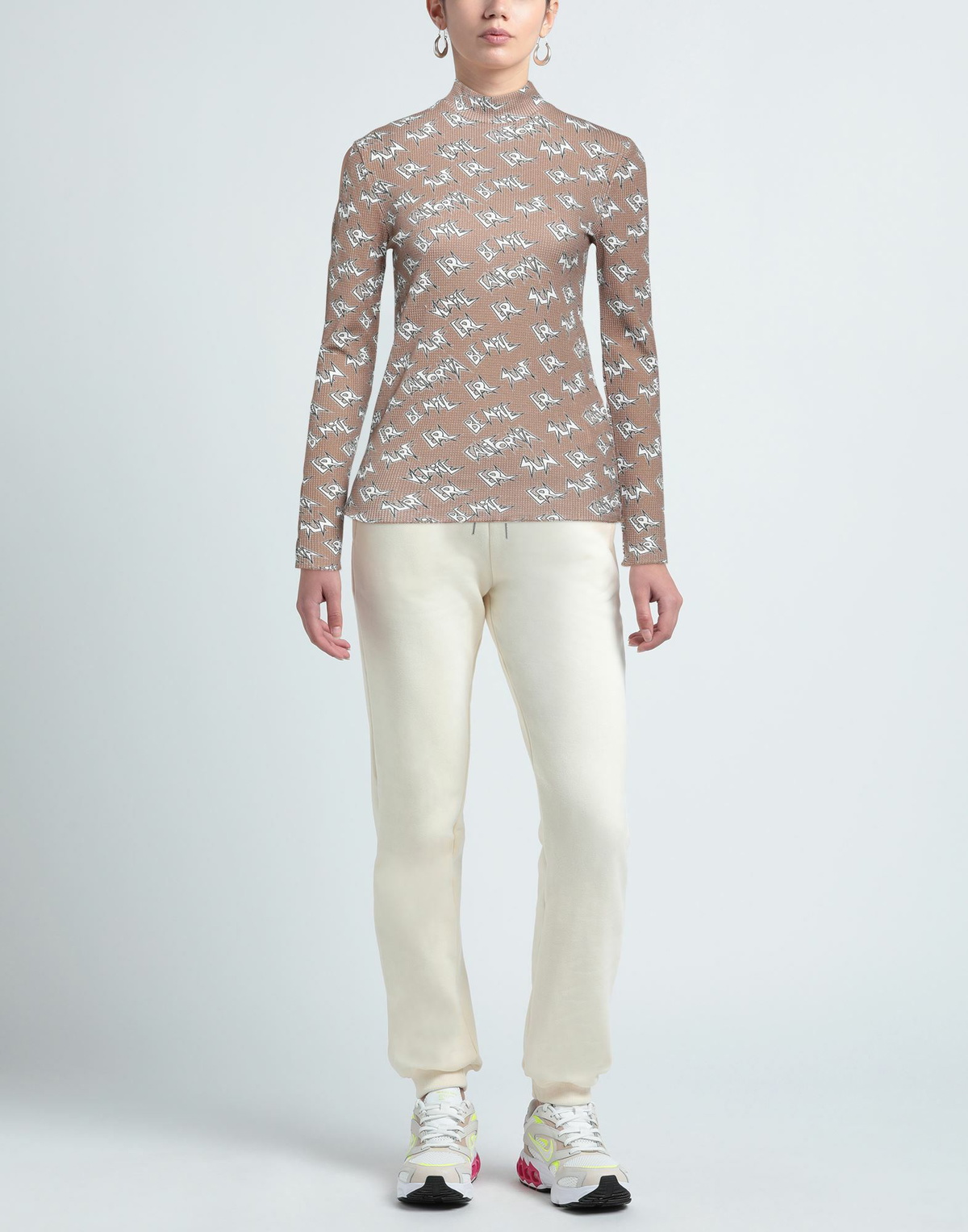 Erl Womens T-shirt Taupe