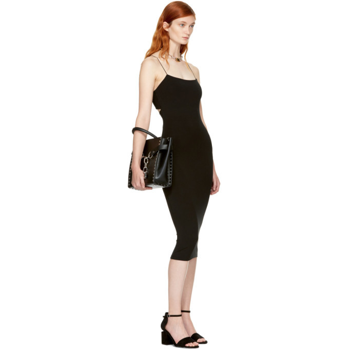 T By Alexander Wang Strappy Tank Dress - Black