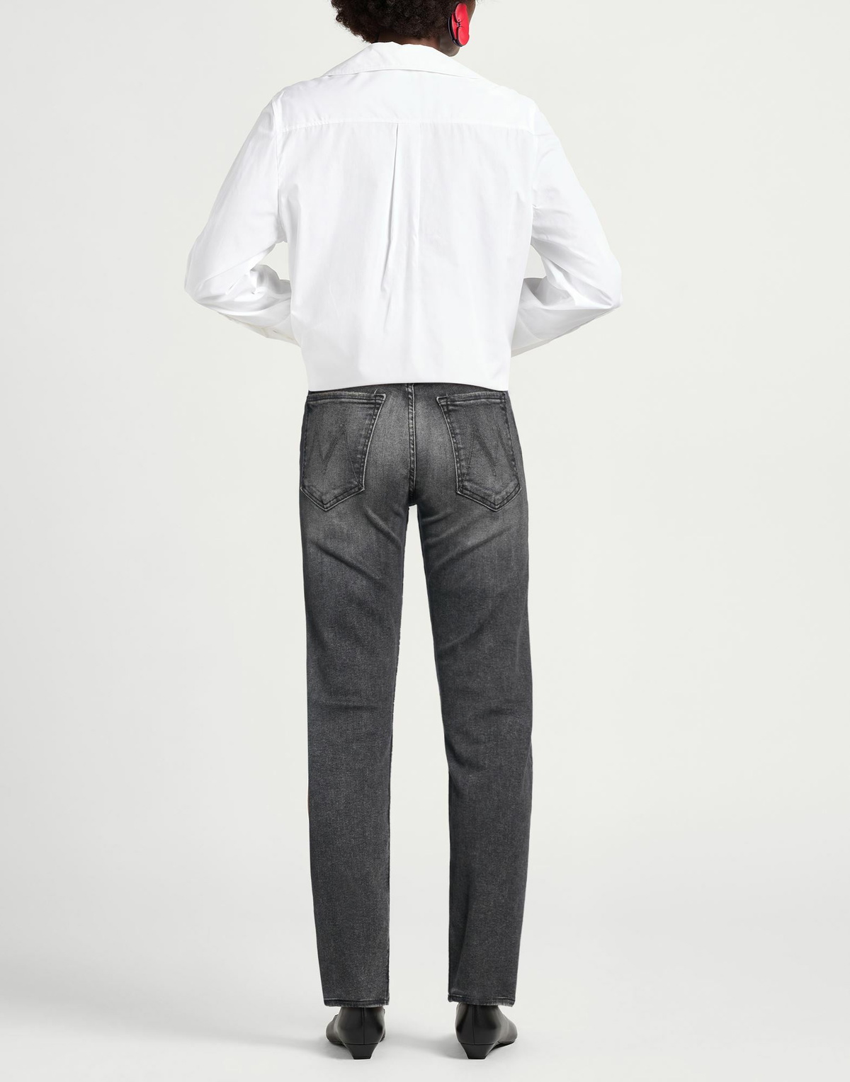 Mother Womens Jeans in Black