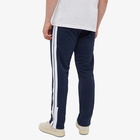 Palm Angels Men's Taped Track Pant in Navy Blue /White