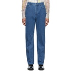 Y/Project Blue Small Line Jeans