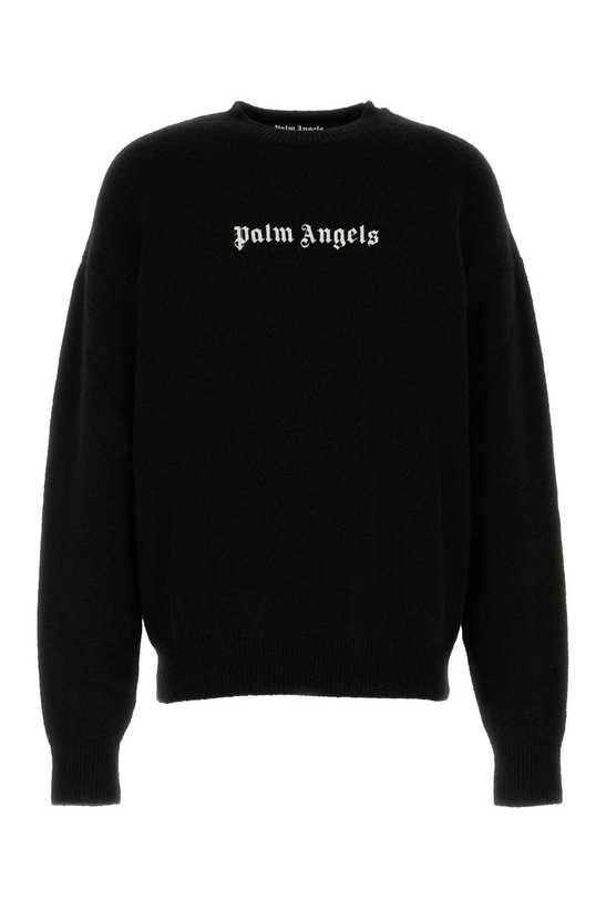 Photo: Palm Angels Stretch Wool Blend Sweater