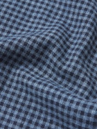 Oliver Spencer - Clerkenwell Checked Cotton-Flannel Shirt - Blue