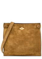 Metier Stowaway Suede Cross-body bag - Tan - One Size