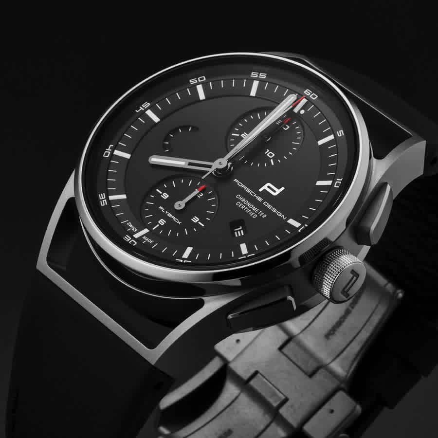 Porsche Design Globetimer Chronograph Automatic Black Dial Mens Watch 6023.6.04.005.07.2