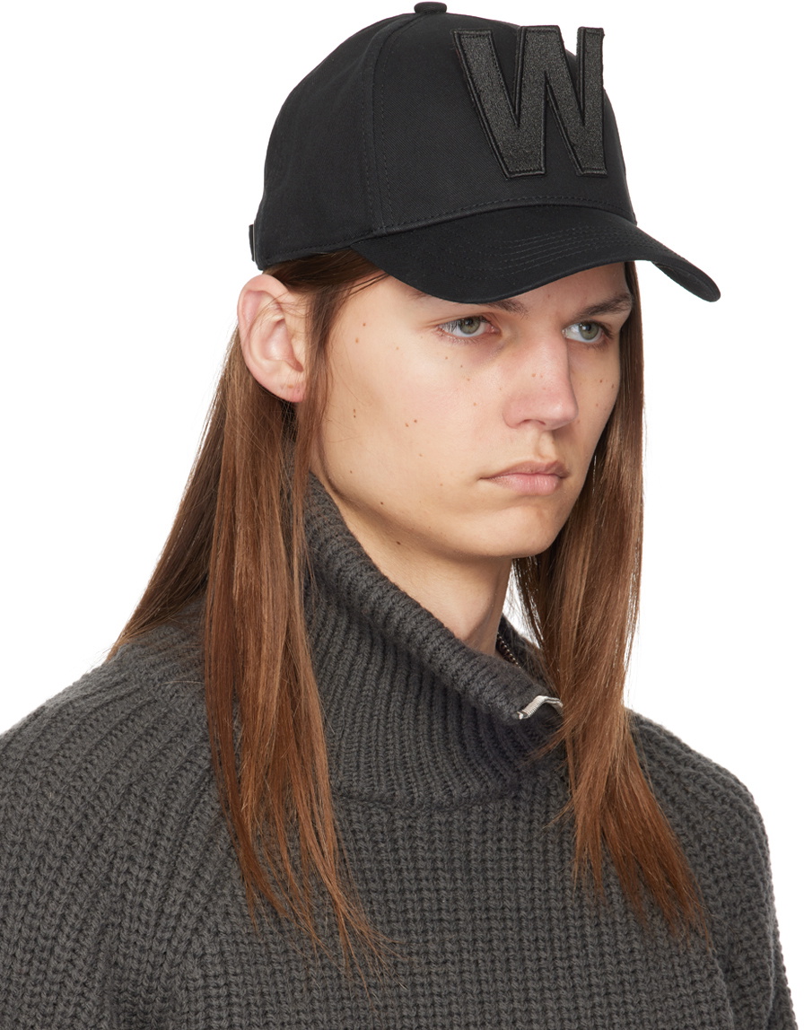 Walter Van Beirendonck Black 9007 W Cap Walter Van Beirendonck