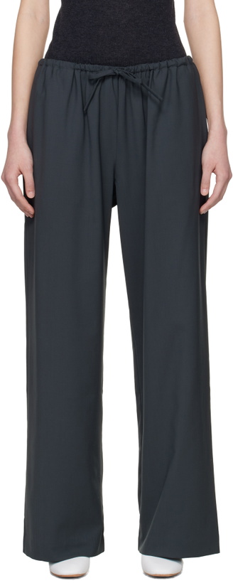 Photo: Cordera Gray Tailored Drawstring Trousers