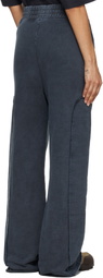 Études Navy 'The City' Loose Sweatpants