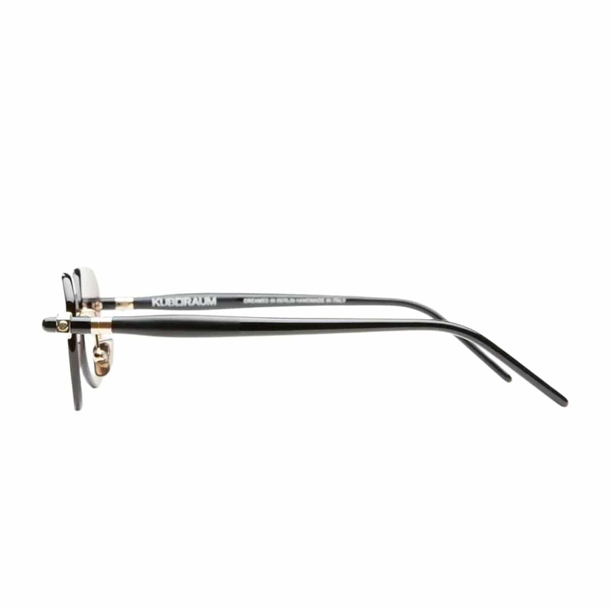 Kuboraum Maske P61 Lg Bb Light Gold/ Black Sunglasses