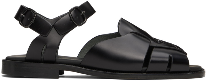 Photo: COMMAS Black Hereu Roca Edition Sandals