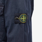 Stone Island Men's Garment Dyed Two Pocket Zip Overshirt in Navy Blue