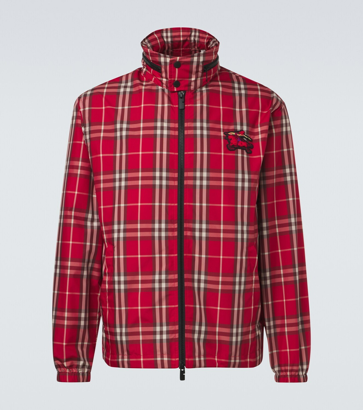 Burberry Burberry Check technical blouson jacket