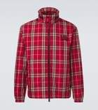 Burberry Burberry Check technical blouson jacket