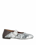 Wales Bonner Womens Ballet flats in Silver