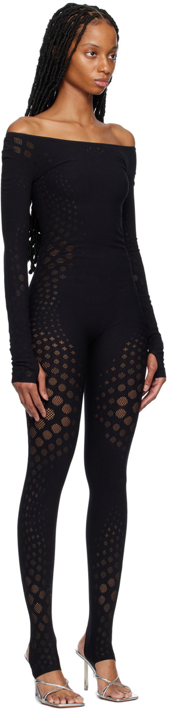 Wolford Black Dots Illusion Jumpsuit Wolford