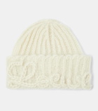Loewe Logo mohair-blend beanie