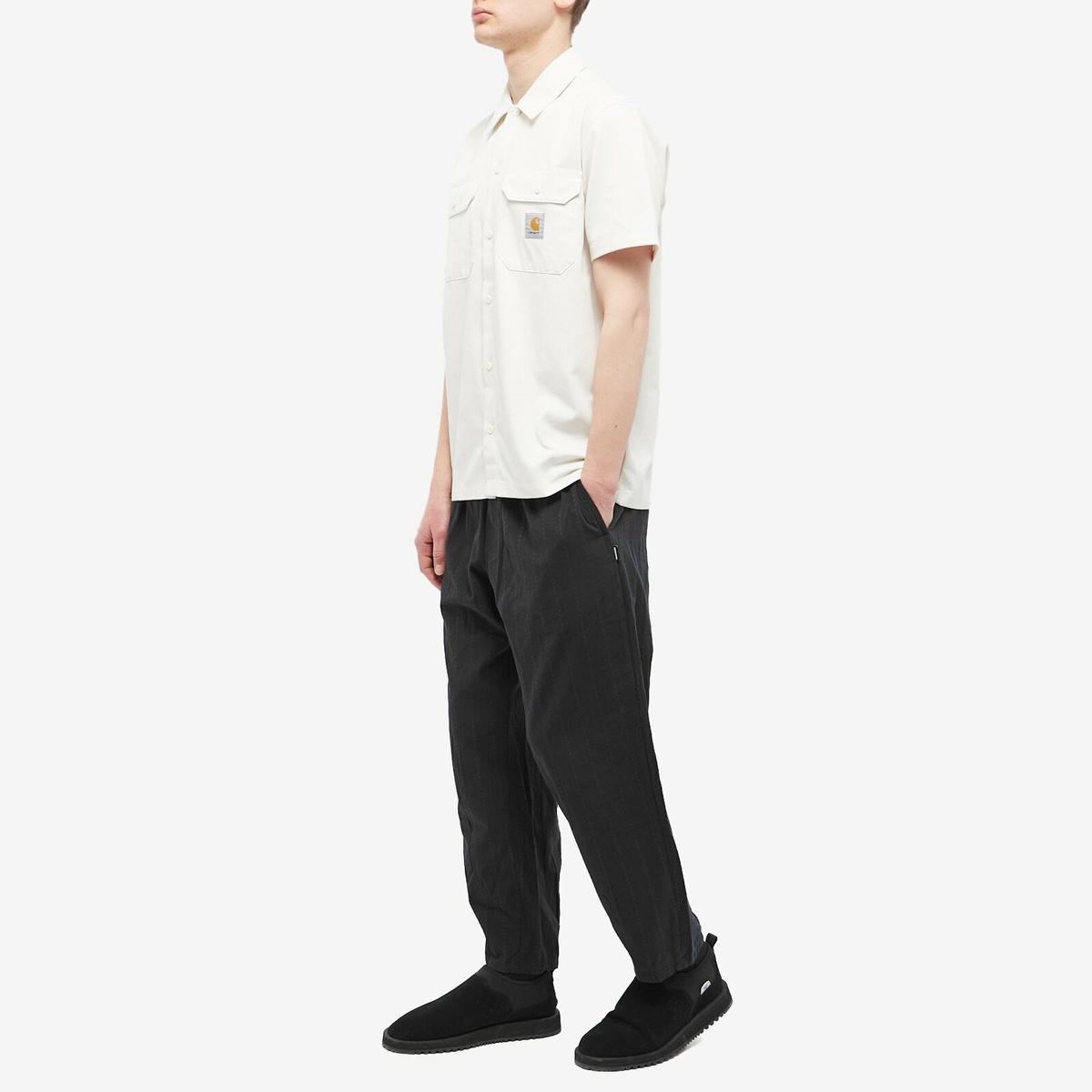 Neighborhood Men's Dobby Easy Pant in Black