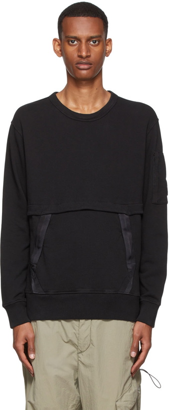 Photo: C.P. Company Black Cotton Sweatshirt