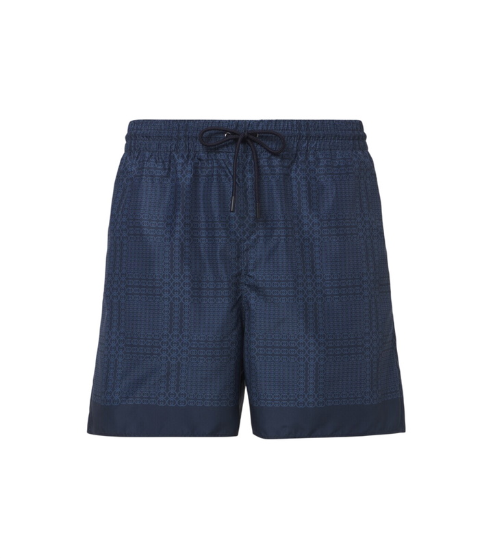 Photo: Gucci Interlocking G poplin swim trunks