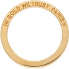 IN GOLD WE TRUST PARIS Gold Jump Ring