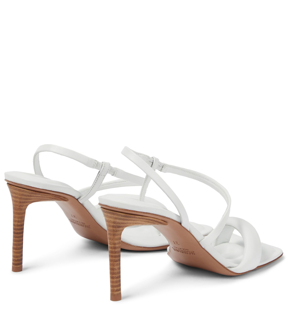 JACQUEMUS Les Sandals Limone ハイヒール サンダル Jacquemus - Les Sandales Limone leather sandals Jacquemus