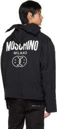 Moschino Black Double Smile Jacket