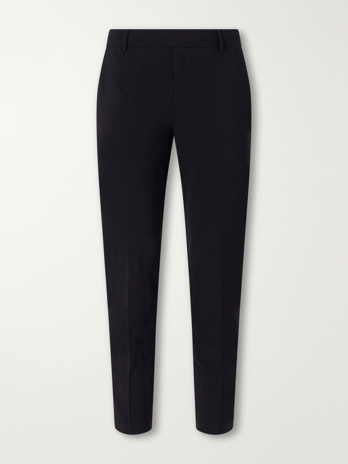James Perse - Slim-Fit Stretch Cotton-Blend Trousers - Black