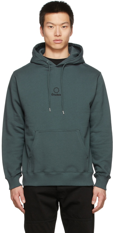 Photo: Études Grey Klein Logo Hoodie