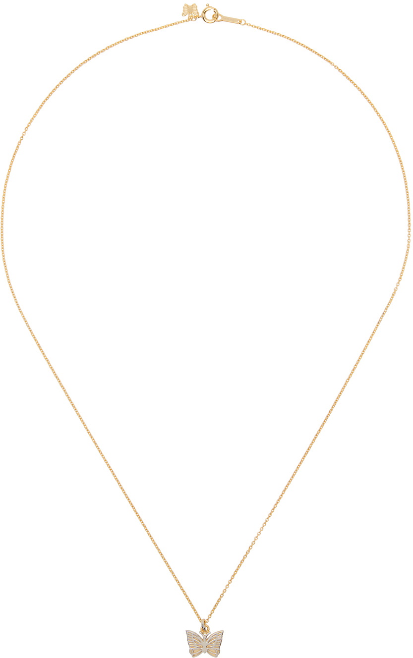 NEEDLES｜ (Pendant Gold Plate - Papillon (QV018)) Needles Papillon Pendant Necklace QV018 138569024 | eBay