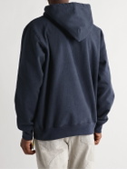 Better™ Gift Shop - MOTOWN® Appliquéd Fleece-Back Cotton-Jersey Hoodie - Blue