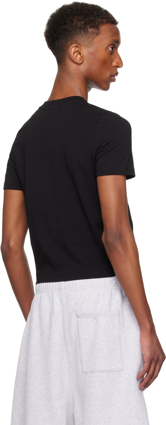mowalola sweat tee nettspend着用 SWEAT TEE - BLACK – MOWALOLA