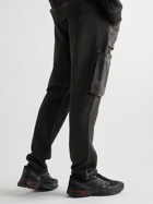 SAIF UD DEEN - Cold-Dyed Cotton-Jersey Sweatpants - Black