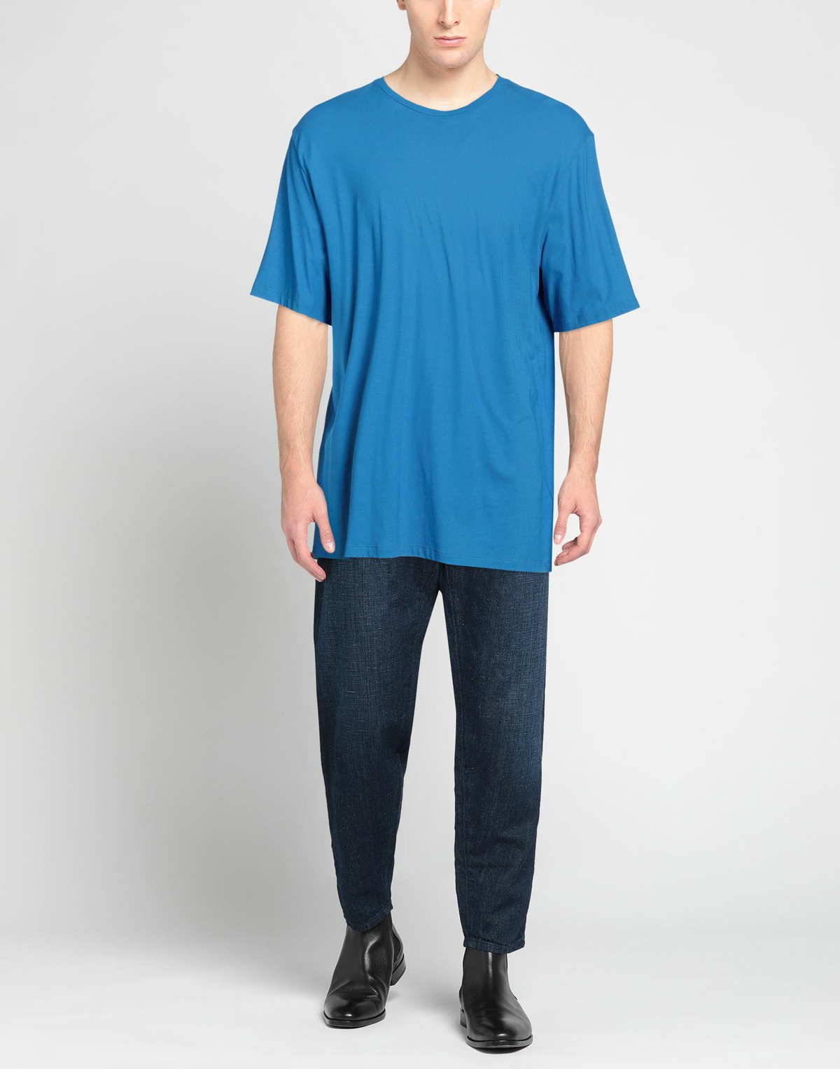 Herno Mens T-shirt in Blue